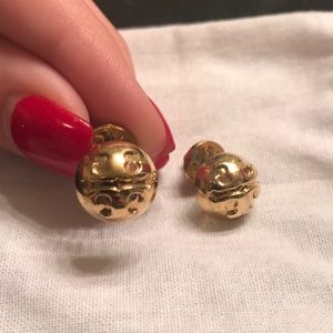 Tory Burch gold studs